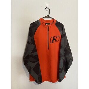 KLIM Revolt Pullover Jacket Adult Medium M Camo 1/4 Zip Motocross Cycle Biker